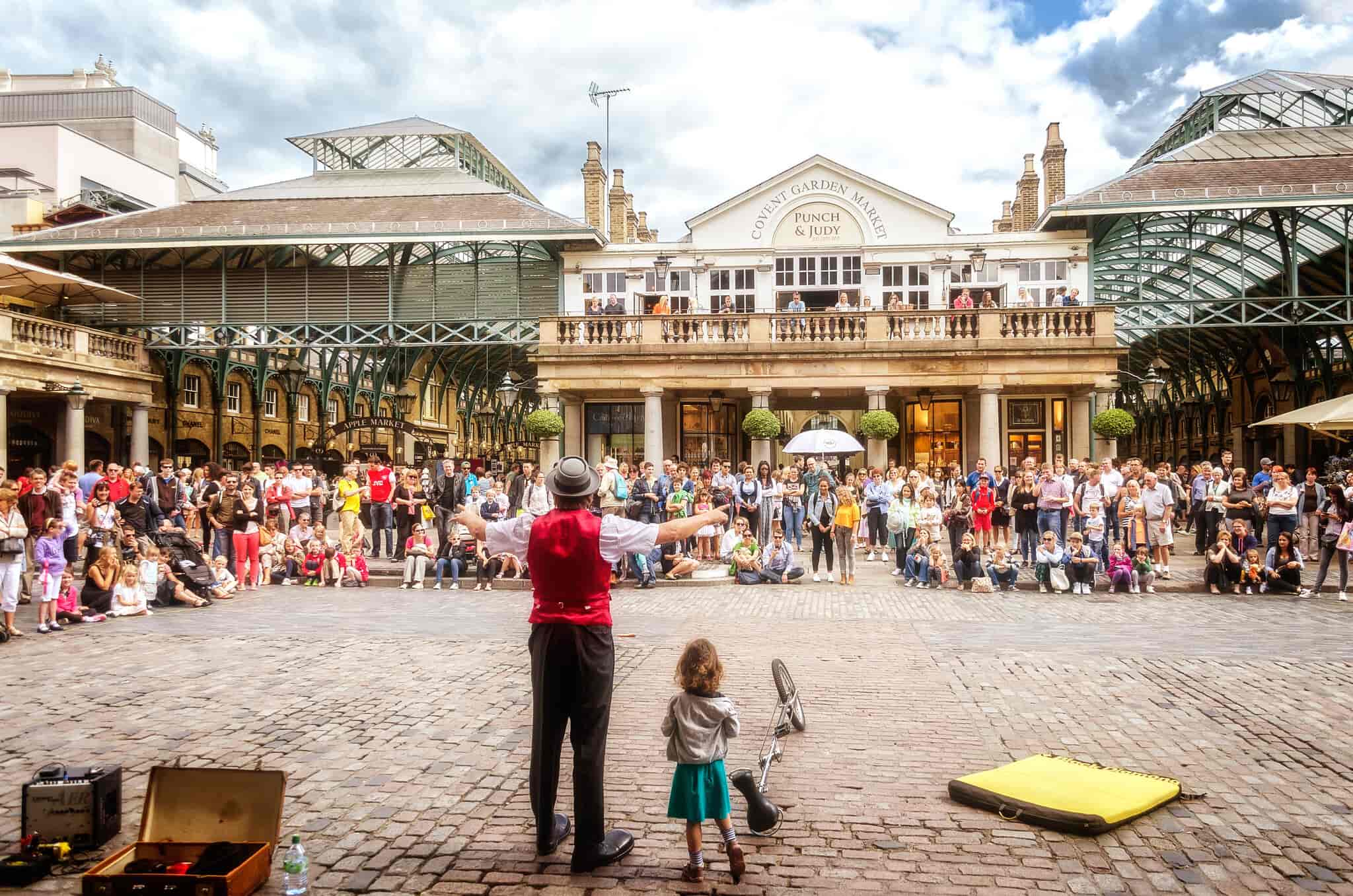 Λονδίνο | Buskers στο Covent Garden